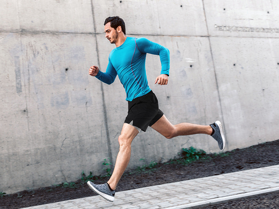 Gym Shorts with Built-in Compression Liner