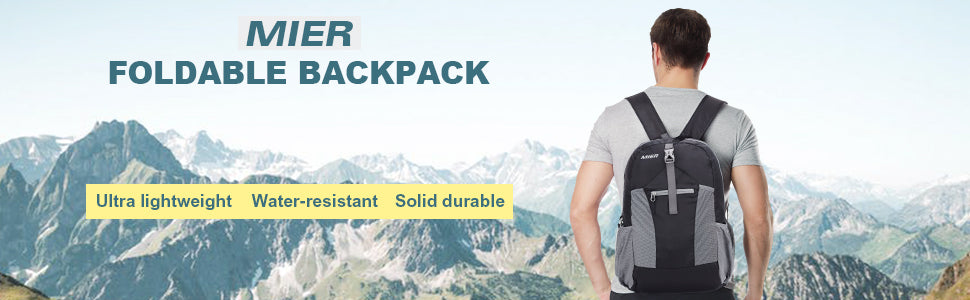 MIER Ultralight Packable Backpack