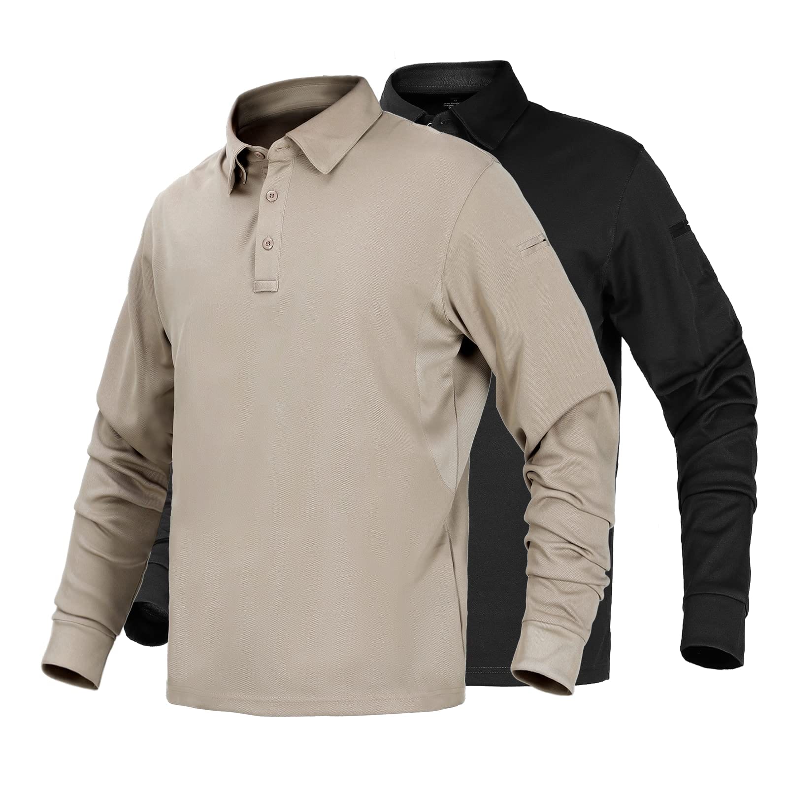De andere dag Revolutionair Bemiddelaar MIER Men's Outdoor Tactical Long Sleeve Polo Shirts