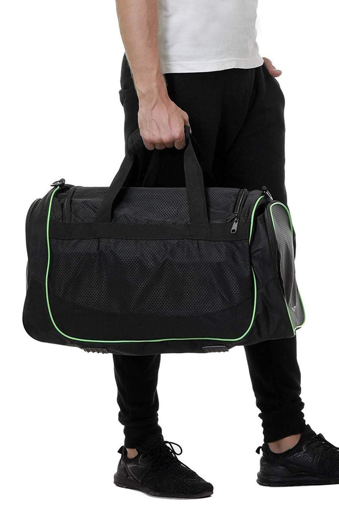 messenger bag with shoe compartment