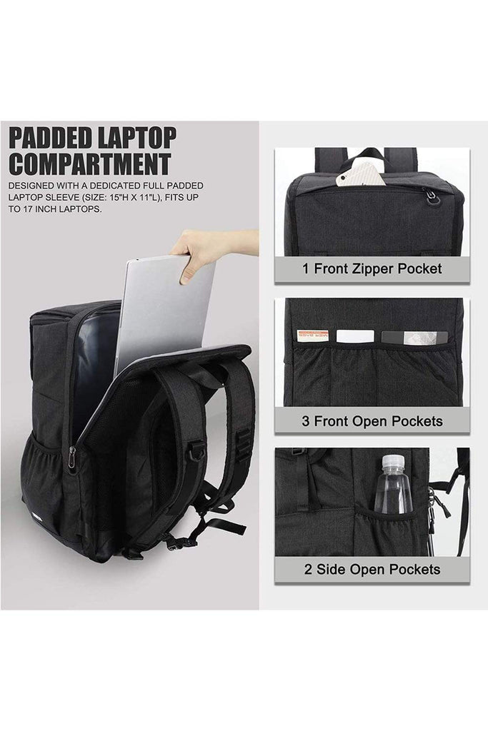 laptop backpack with cooler compartment