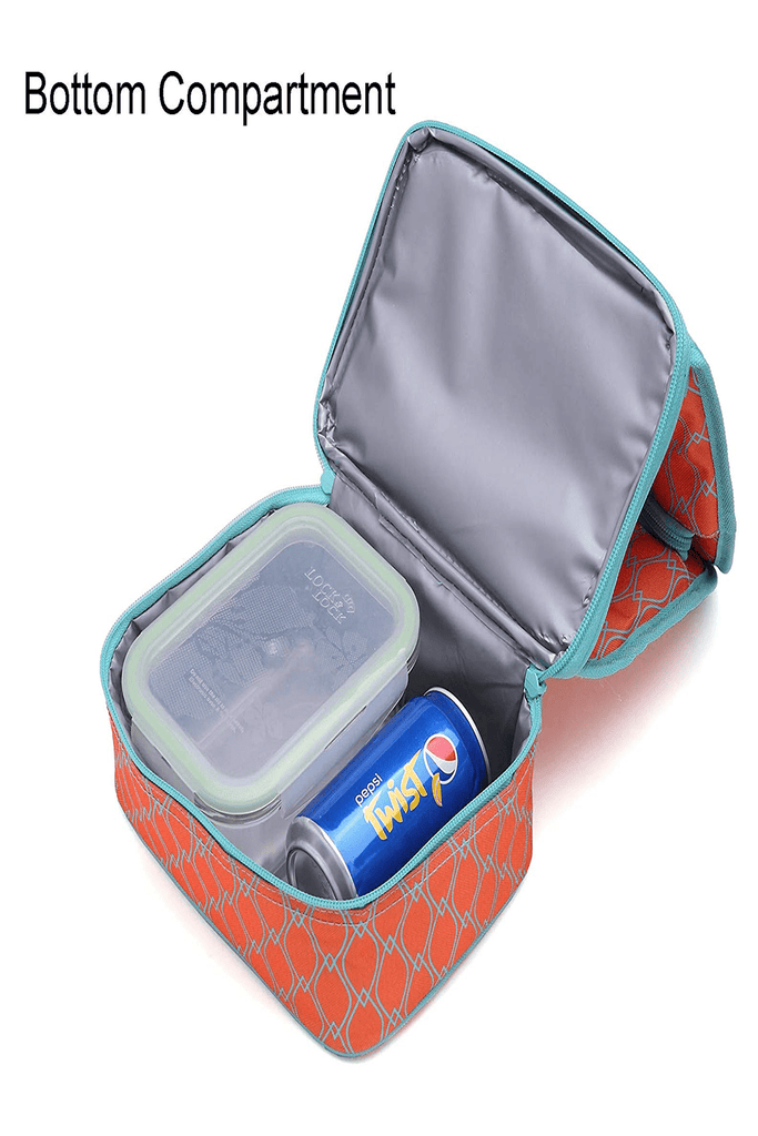 insulated lunch box with compartments