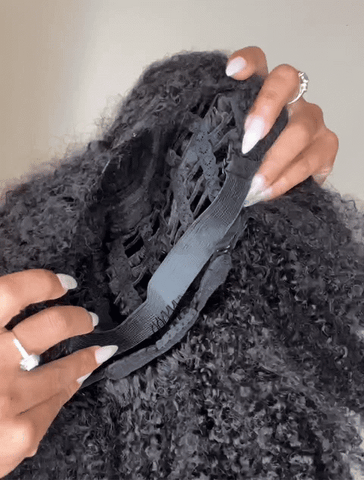 Coil Curl UltraSlim V-part wig by Melanj Hair
