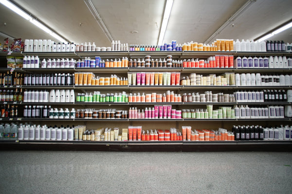 Hair product aisle