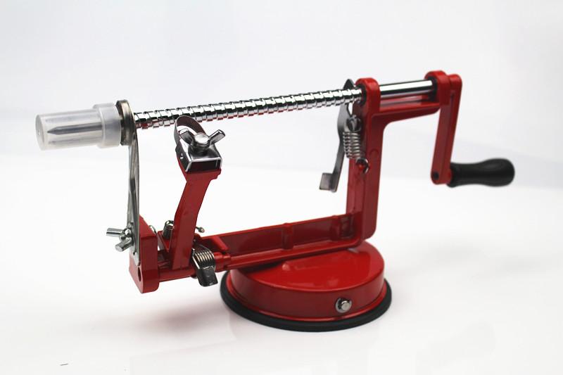 apple peeler with vacuum base