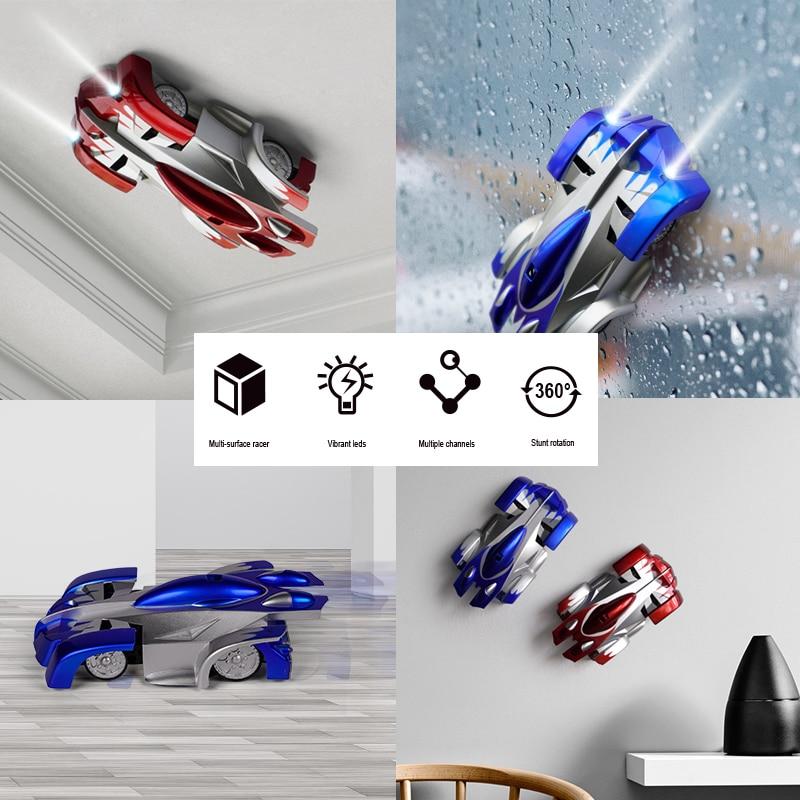 remote control car that goes on the wall