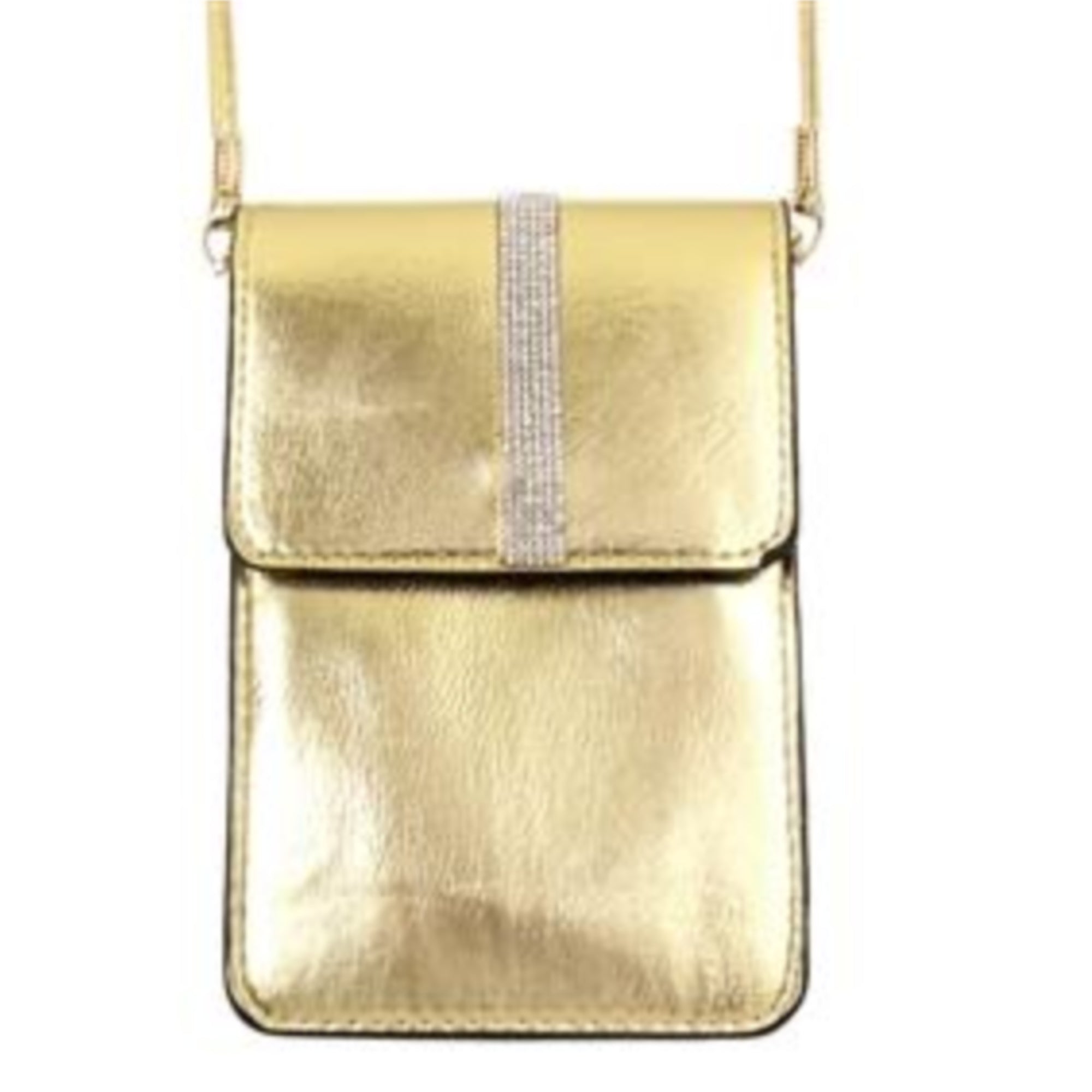 gold sparkle purse