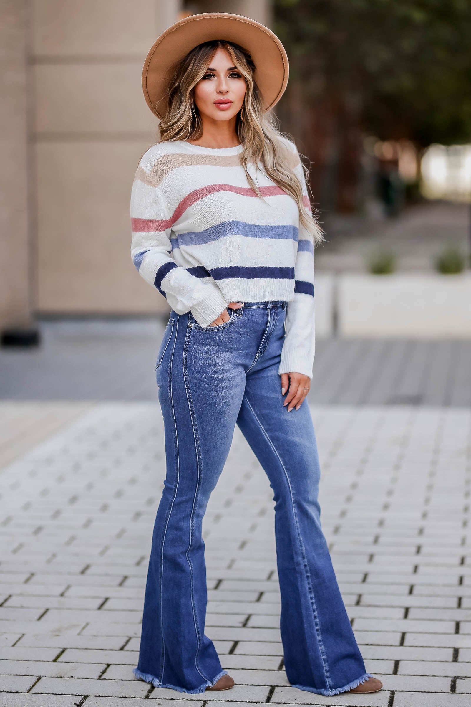 Better in Color Striped Sweater - Multi