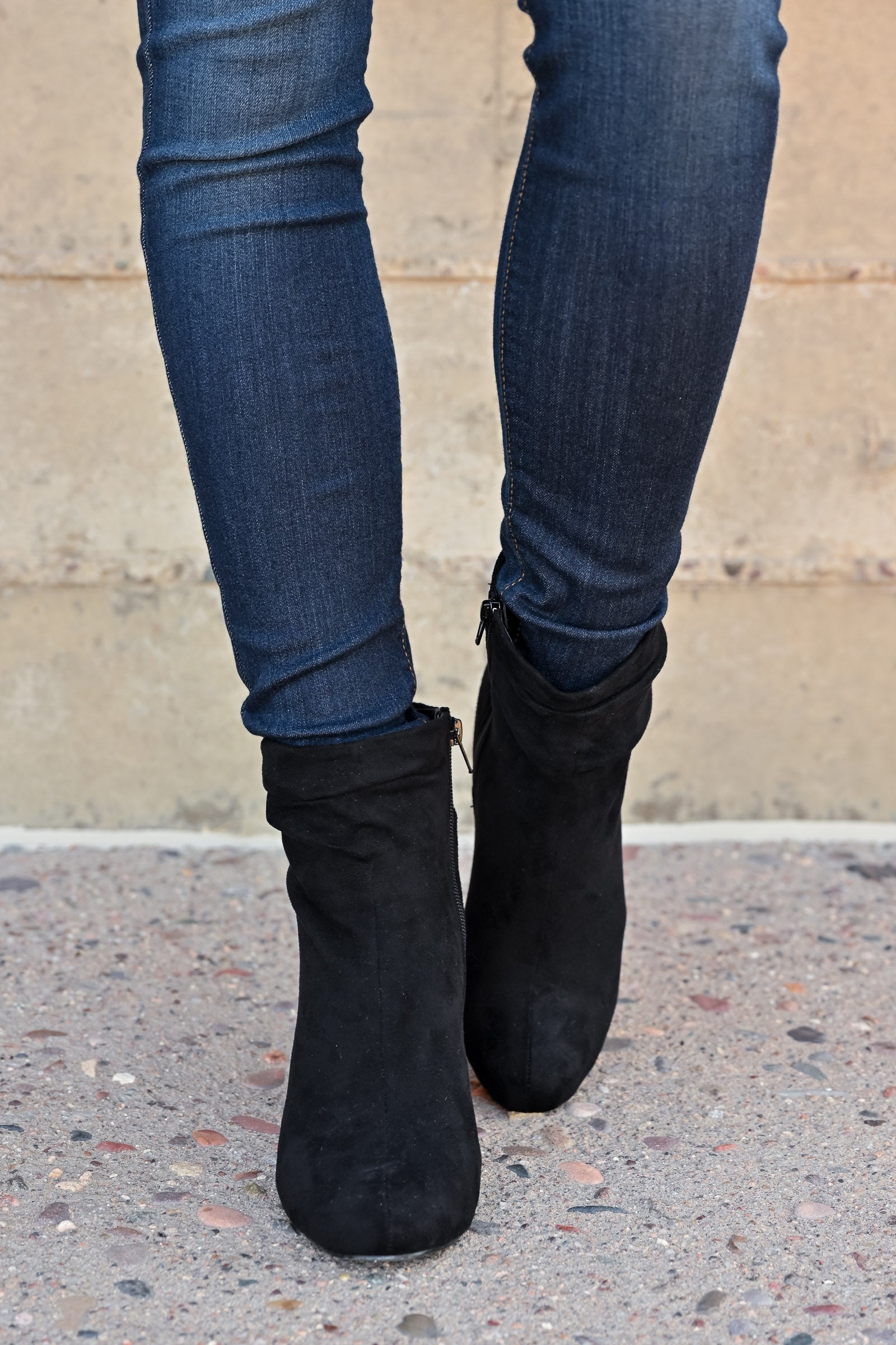 slouchy booties