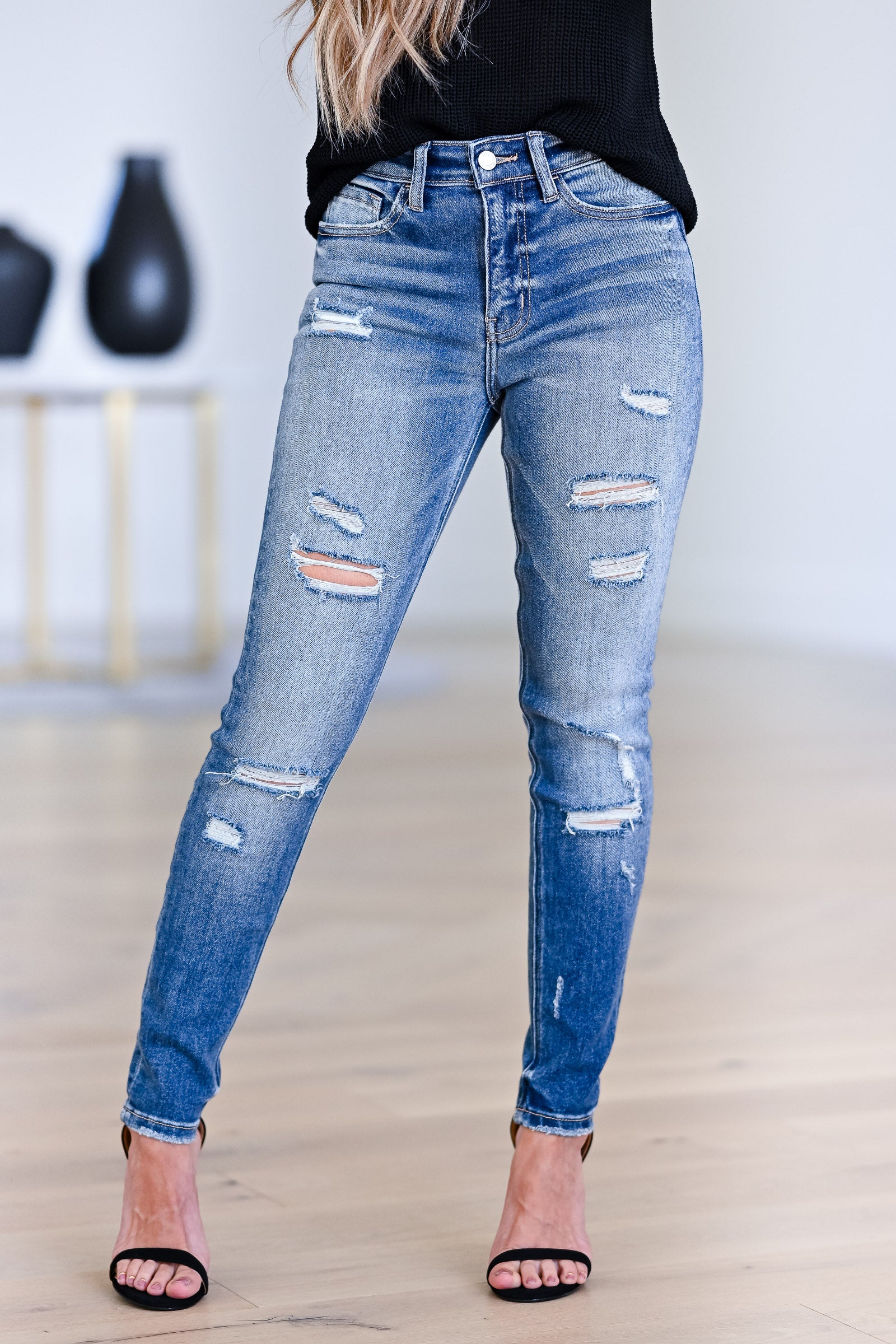 vervet jeans ankle skinny