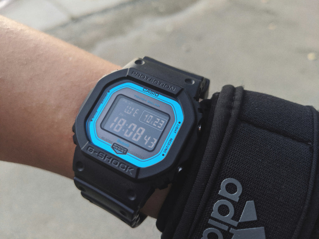 Casio G Shock Gw B5600 2 Review Black And Blue Tooth Tactical