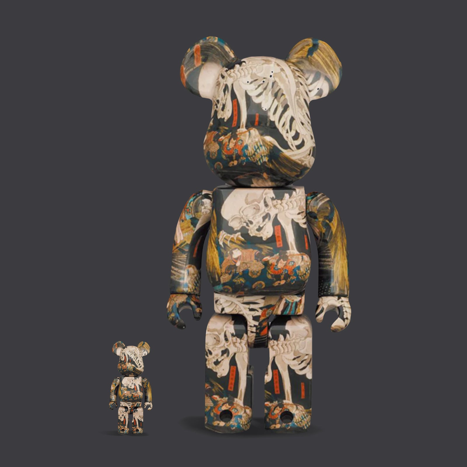 New High Quality Bearbrick 400% Figures Be@rbrick 28cm Model Bear brick  Anime Give Child Birthday Presents Home Decoration