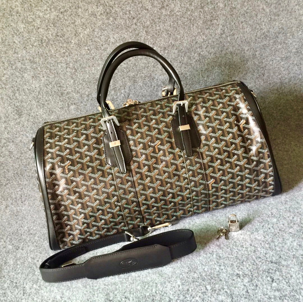 goyard 55 duffle bag