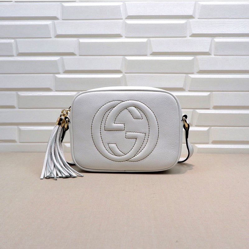 soho small leather disco bag gucci