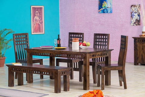 wooden dining table set designs