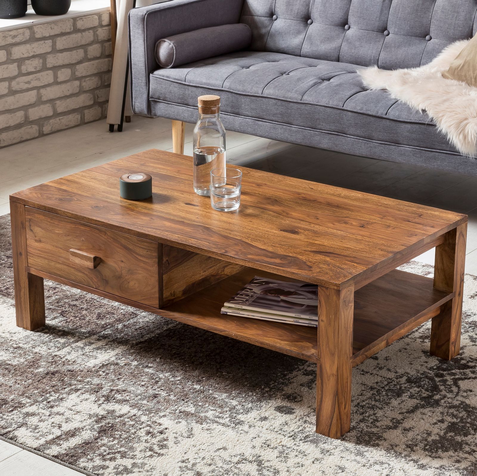 wood sofa table