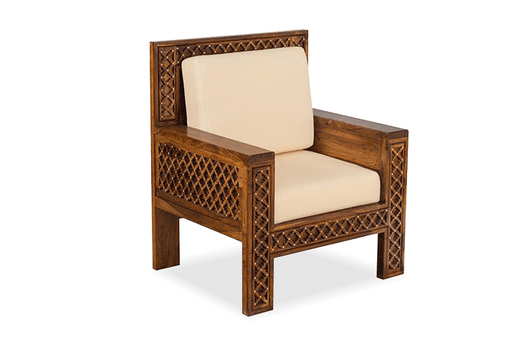 wooden single chair design