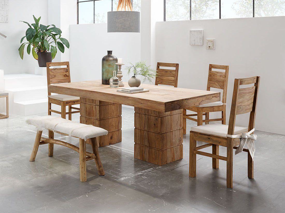 Buy Solid Wood New Frozen Dining Set Online In India Latest