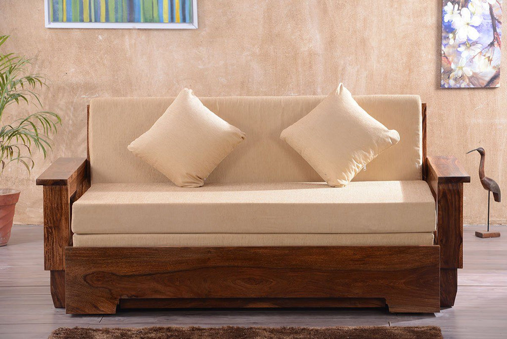 sofa bed solid wood