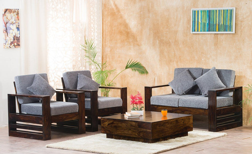 Wooden Sofa Set Discosparadiso