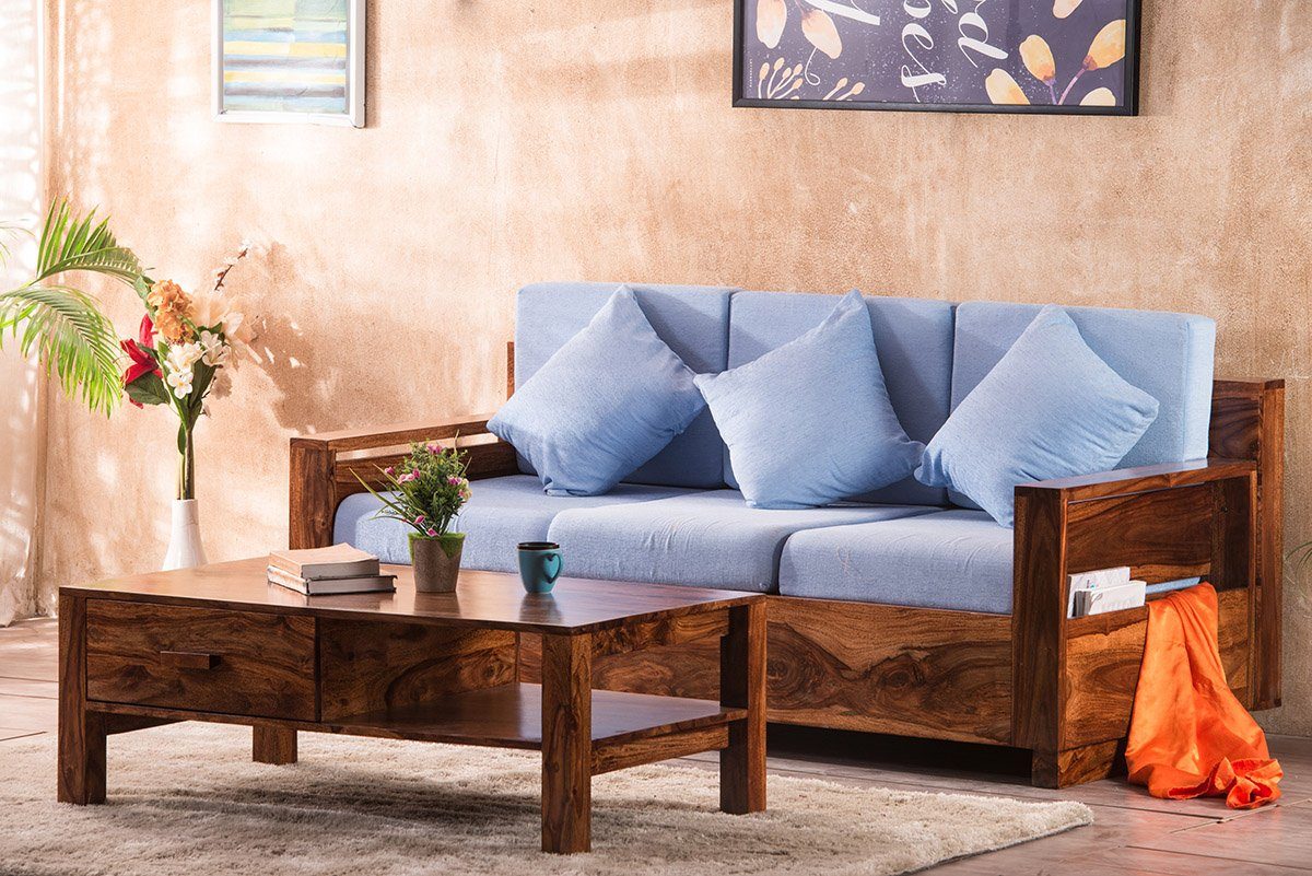 Buy Solid Wood  Dalton Sofa  Set Online in India Marriot Sofa  Set 