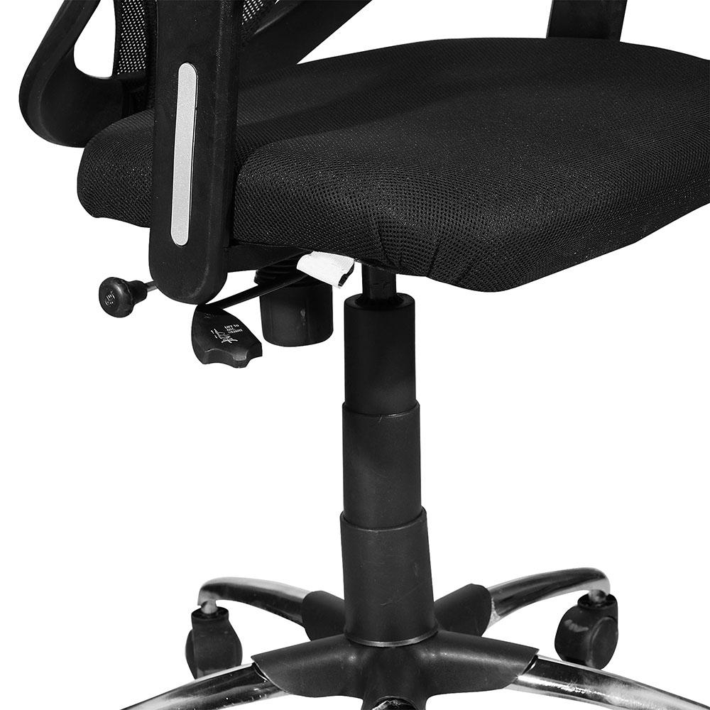 sierra revolving  height adjustable ergonomic office chair with pushback  tilt