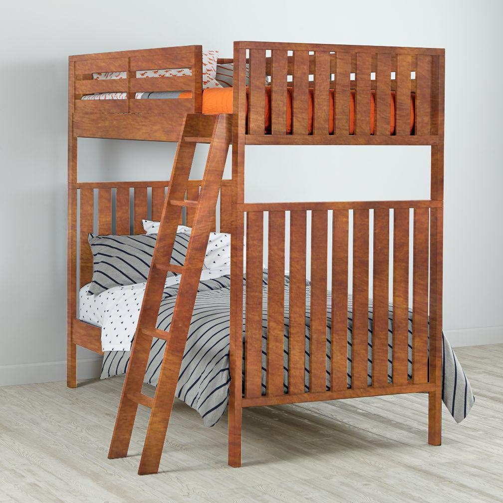 Buy Solid Wood Charlie Bunk Bed Online In India Latest Bed Designs Collection Insaraf Saraf Furniture