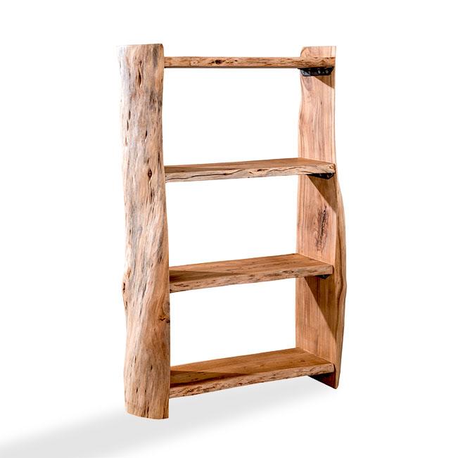 Wooden Log Indiana Thar Book Shelf Buy Furniture Online India