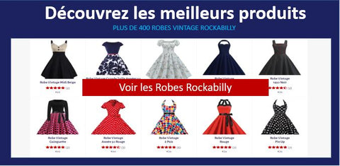 Robes Vintage Rockabilly
