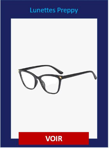 Suggestion Lunettes Preppy