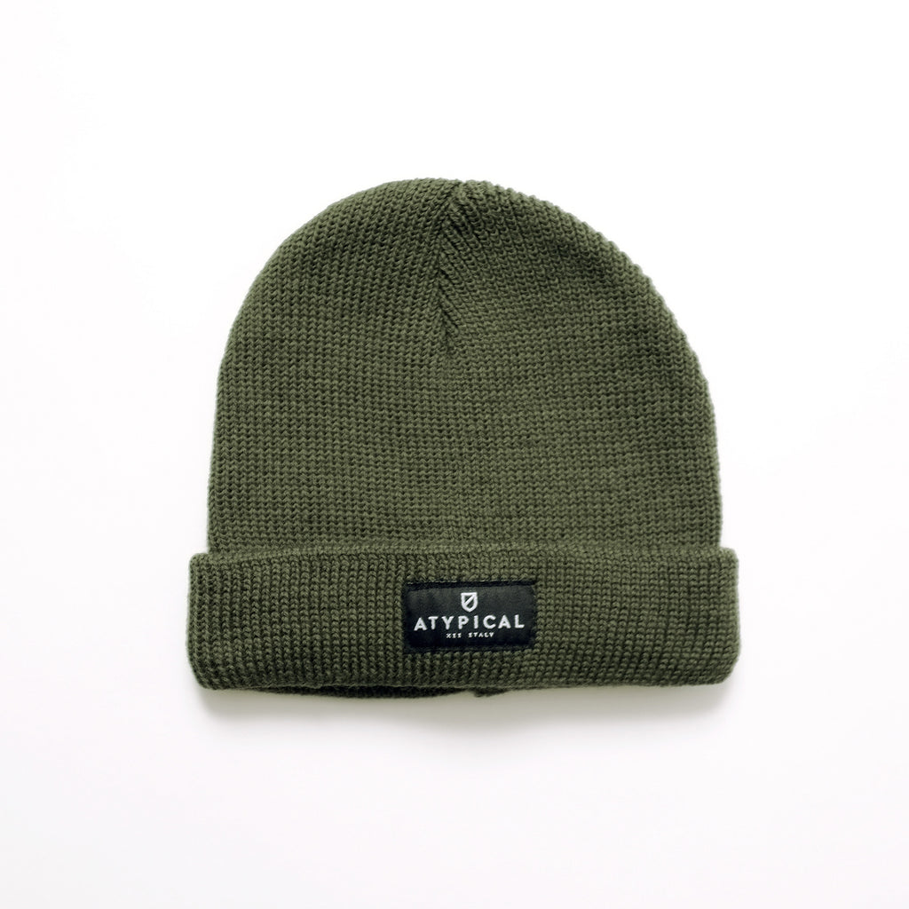 Olive Green Beanie Atypical