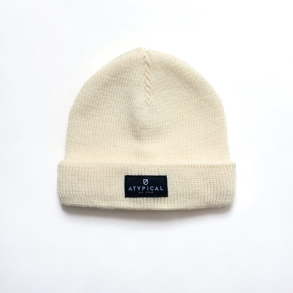 Cream Beanie – Atypical