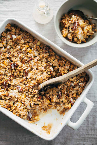 Vegan apple crisp