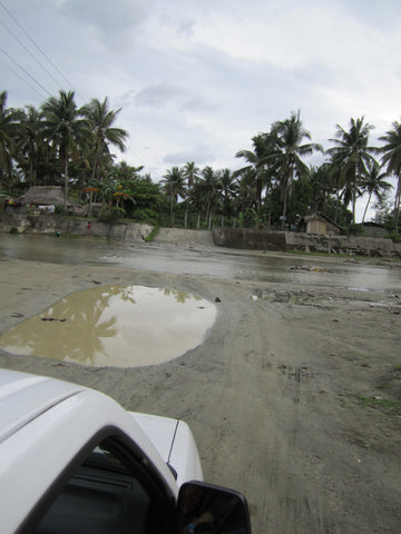 Storms used to wash out roads in the area.