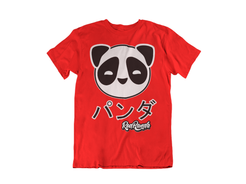 Apparel - Original Red Panda Logo (White)