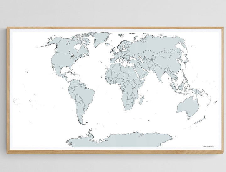 Carte Monde Xxl Vierge World Maps