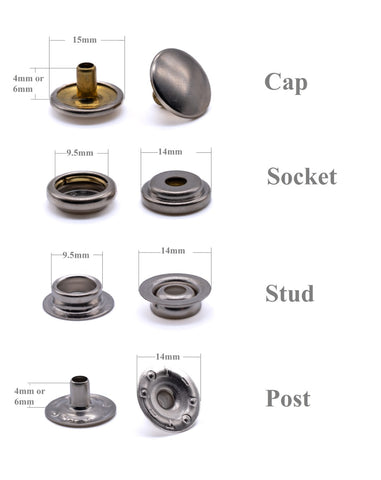 press snap fasteners