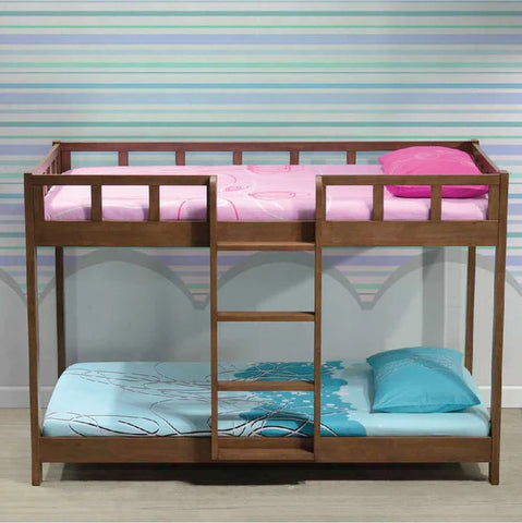 Brooklyn Solid Wood Toddler Single Low Bunk Bed