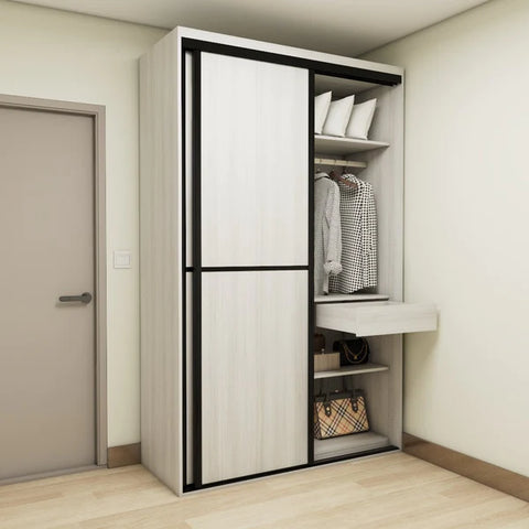 Custom Wardrobe 1.2m-1.5m with Sliding Doors