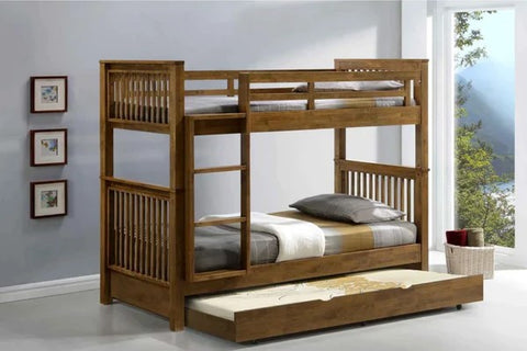 Bunk bed with storage