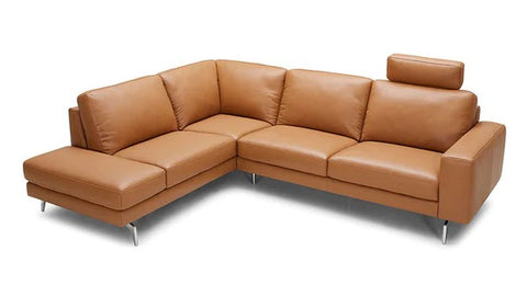 Semi-Aniline Leather Sofas - Picket&Rail