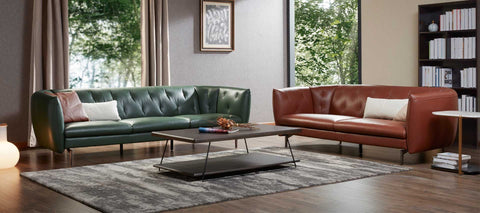 Kukahome quality leather sofa