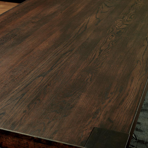 Dark Stained Solid Wood Oak