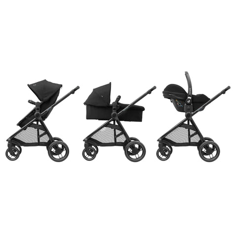 Maxi Cosi Zelia3 baby Stroller - Convertible Carry Cot To Seat