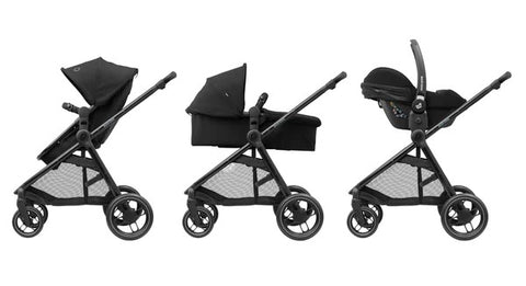 Maxi Cosi Zelia3 All-Day Outdoor Baby Stroller (with Integrated Carrycot)