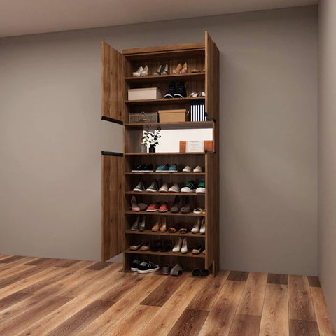 Custom shoe cabinet