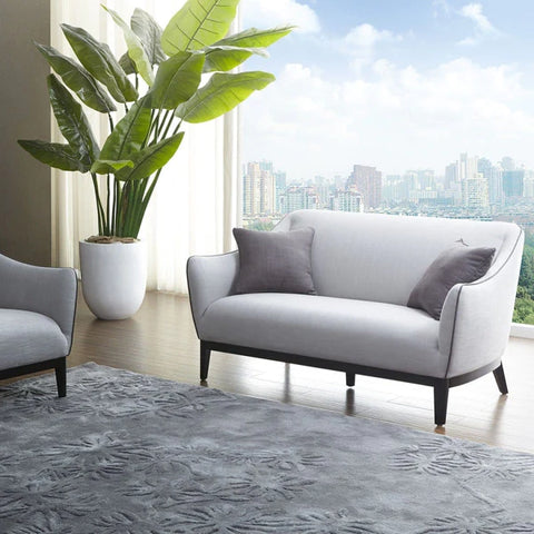 KUKA #2556 3 Seater Fabric Sofa (Color: C-1075/1077)