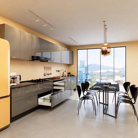 High-Gloss Kitchen Cabinets: A Modern and Stylish Choice