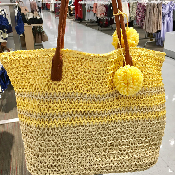 pom pom beach bag target