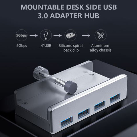 Mountable Desk Side Usb 3 0 Minutes Mall